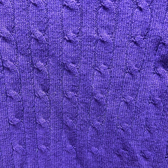 St John’s Bay Purple Sweater - Picture 5 of 5